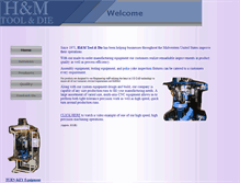 Tablet Screenshot of hm-tool.com